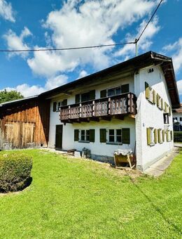 TRADITION - RESTAURIERUNG - DENKMALSCHUTZ - Wohnhaus mit landwirtschaftlichem Anbau in Lechbruck am See - Lechbruck (See)