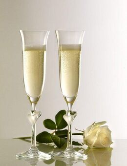 Stölzle Sektglas L'Amour, Kristallglas, 2-teilig