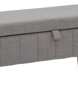 OTTO home Truhenbank AMIRA Sitzbank mit Stauraum, Maße B/T/H: 81/36/43 cm, mit Staufach, in 3 Bezugsqualitäten mit feiner Steppung