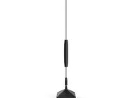 Hama Passive Zimmerantenne für DAB+, DAB, DVB-T2, UKW, Farbe schwarz Stabantenne (DAB, DAB+, DVB-T2, UKW, für Innenbereich), schwenkbar, perfekter Empfang, TV, Radio, Koaxkabel 1,45 m, innen