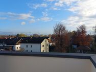 3 Zi. Terrassen Wohnung (DG), mit Bergblick, neu, ca, 98 m² Wfl., 3. OG, Lift, Erstbezug, einladende, sonnige, Südwest Terrasse - Bad Aibling