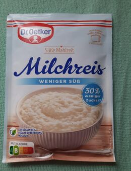 Dr. Oetker Milchreis "Süße Mahlzeit" abzugeben - Walsrode