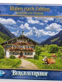 Schipper Malen nach Zahlen Meisterklasse Premium - Bergbauernhof, Made in Germany