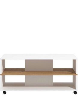Home affaire Couchtisch Savio Kaffeetisch, 101 cm, in trendigen Farben, modern, mit Ablage, rechteckig, Artisan Eiche, ideal fuer kleine Räume