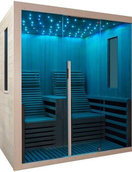 Sanotechnik Infrarotkabine CARBON 2, BxTxH: 150 x 180 x 195 cm, für 2 Personen