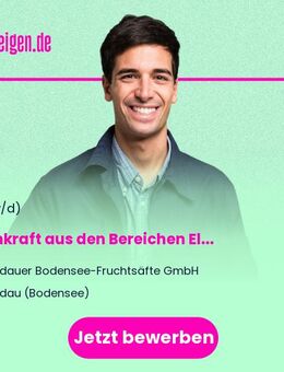 Fachkraft aus den Bereichen Elektrik, Elektronik oder Mechatronik (m/w/d) - Lindau (Bodensee)