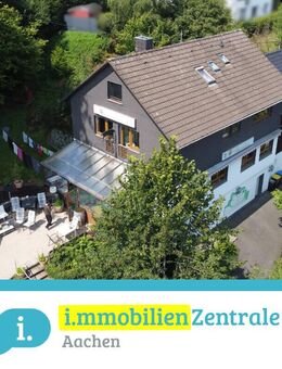 Charaktervolles Wohnhaus mit Ferienunterkünften und herrlichem Talblick in Monschau! - Monschau