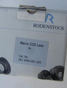 Rodenstock Macro CCD Lens 4x - Berlin
