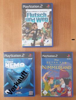PS2 Spiele - Flutsch und weg, Peter Pan die Legende von Nimmerland - Stuttgart