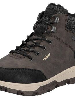 Rieker Winterboots mit komfortabler SoftFoam-Innensohle, Freizeitschuh, Schnürschuh