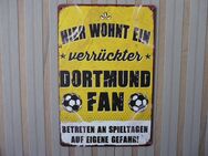 BORUSSIA DORTMUND Blechschild (20x30cm) - Leverkusen