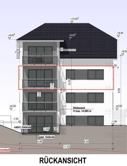 Eleganz trifft Natur: Ihr Neubau in der Nähe der Saarschleife. 3-Zi ETW Nr.4 mit 71,36m² im 1.OG - Mettlach
