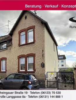 Hübsches Einfamilienhaus mit Terrasse und schönem Garten - Geisenheim