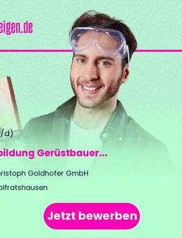 Ausbildung Gerüstbauer (m/w/d) - Wolfratshausen