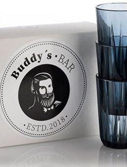 Buddy's Becher Buddy´s Bar, Kunststoff, 6er Set, Tritan Kunststoff, Kristallglas-Optik, wiederverwendbar