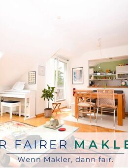 Charmante 3-Zimmer Dachgeschosswohnung in bester Lage - Bremen Hulsberg - Bremen