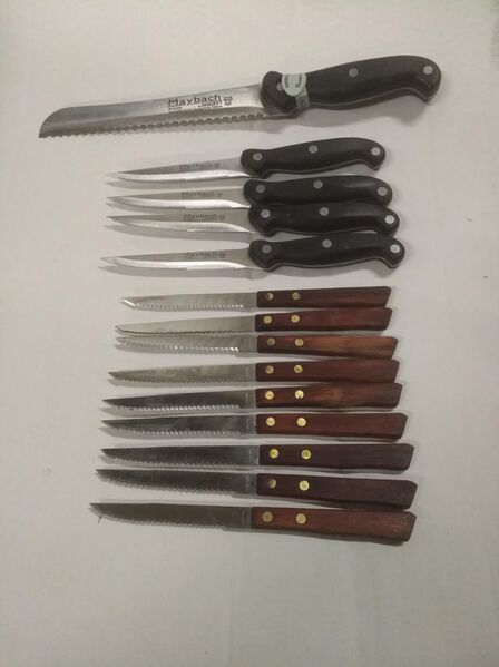 Maybach Brotmesser und Steak Messer - Büdingen