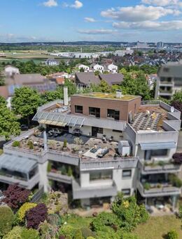 Außergewöhnliches Penthouse mit Atelier-Option - Rückzugsort mit Blick ins Grüne - Leinfelden-Echterdingen