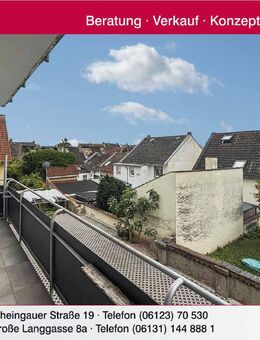 Schöne und gepflegte Eigentumswohnung mit Balkon - Oestrich-Winkel