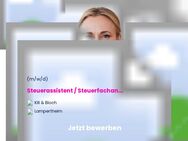 Steuerassistent / Steuerfachangestellter / Steuerfachwirt / Bilanzbuchhalter (m/w/d) - Lampertheim