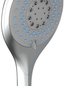 Schütte Handbrause Tropic, Duschkopf mit 5 Funktionen, Brausekopf, Duschbrause, Brause Chrom