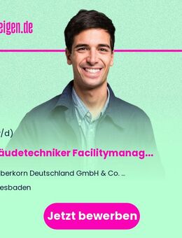 Gebäudetechniker Facilitymanagement (m/w/d) - Wiesbaden