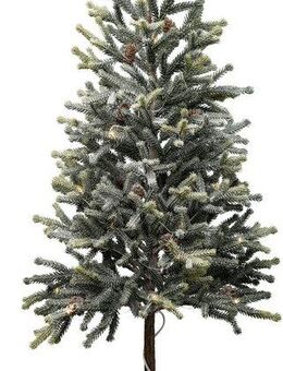 Winterliche Kunstpflanze Tannenbaum, Creativ green, Höhe 65 cm, mit LED-Beleuchtung