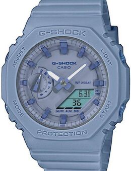 CASIO G-SHOCK Chronograph GMA-S2100BA-2A2ER, Quarzuhr, Armbanduhr, Damen, Herren, digital, bis 20 bar wasserdicht
