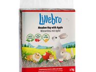 Lillebro Wiesenheu mit Apfel, Löwenzahn oder Karotte - Wiesenheu mit Wildapfel 1 kg