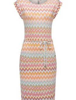 Ragwear Sommerkleid Taggien Print Leichtes, bequemes Midikleid mit Muster