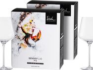 Eisch Germany Rotweinglas SkySensisPlus, Kristallglas, (Burgunderglas), bleifrei, 710 ml, 4-teilig
