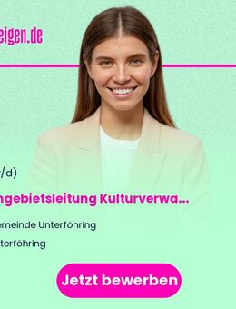 Sachgebietsleitung Kulturverwaltung (w/m/d) Teilzeit - Unterföhring