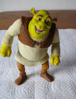 McDonalds-Disney-Shrek,Reden,Batteriebetrieb,beweglich,2007,ca. 14 cm - Linnich