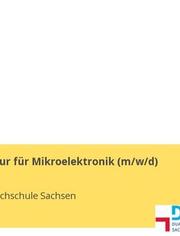 W2-Professur für Mikroelektronik (m/w/d) - Bautzen