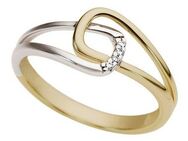 Firetti Diamantring Schmuck Geschenk Gold 333 Damenring Goldring Diamant, mit Brillanten