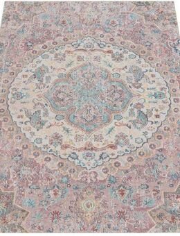 Paco Home Teppich Torres 271, rechteckig, Höhe: 8 mm, Kurzflor, Orient-Optik, Vintage Design, In- und Outdoor geeignet