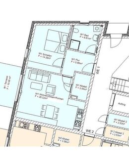 2,5 Zimmerwohnung mit Terrasse und Garten - Lehrte
