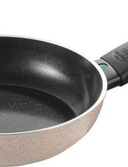 BALLARINI Bratpfanne Ledro, Aluminium (1-tlg), Keramikbeschichtung, recyceltes Aluminium, Thermopoint, Made in Italy