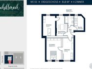 Investieren im beliebten Wedding: 4-Zimmer Erdgeschoss Wohnung am Schillerparkt - PROVISIONSFREI - Berlin