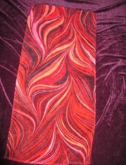 NEU * Ausgefallen * edel * praktisch * Velours * Frotteè * Frottier * Handtuch * Hand- Tuch "Möve" Original * Feuerzauber-Serie * Limitierte Edition * LtdE * bordaux- wein- rot * pink * - Riedlingen