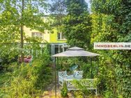 IMMOBERLIN.DE - Toplage Onkel-Tom-Siedlung! Exzellentes Bruno-Taut-Haus mit Gartenidylle - Berlin