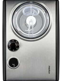Medion® Eismaschine MD 18387, 1,5 L Kapazität (800 ml Füllmenge), integrierter Kompressor, 1,5 l, 150 W, geeignet für die Zubereitung von Eiscreme, Frozen Yoghurt & Sorbet