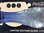 } NEU ⭐ Mc Donalds 1 Coca Cola Glas in Blau SCHWEIZ ❤️ Cola Limited Edition 2022 - Großrosseln