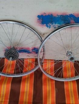 Fahrrad Ein Paar Kin Jin Felgen 24 Zoll Räder 5 Gang - Volketswil