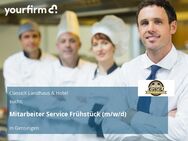 Mitarbeiter Service Frühstück (m/w/d) - Gensingen