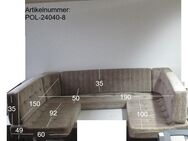 Polstergruppe 8-teilig U-Form / Liegefläche ca 225x113 Wohnwagen / Wohnmobil (aus AFendt 470 E826 EZ92) gebraucht - Schotten Zentrum
