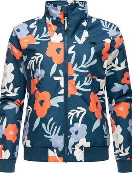 Ragwear Outdoorjacke Goona Print Wasserdichte Übergangsjacke mit modischem Allover-Print