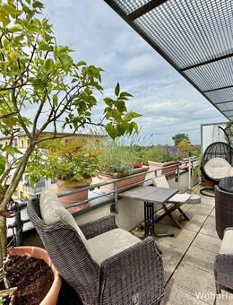 Terrassentraum - manchmal reicht der Blick bis zum Fernsehturm - Berlin