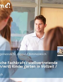 Pädagogische Fachkraft / stellvertretende Leitung (m/w/d) Kindergarten in Vollzeit / Teilzeit - Böhmenkirch