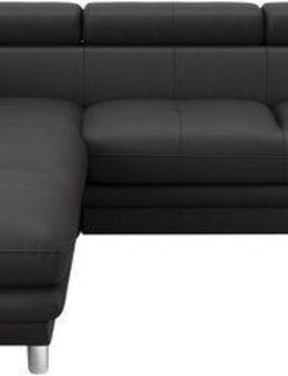 COTTA Ecksofa Enterprise L-Form, mit Arm- & Kopfteilverstellung, wahlweise mit Bettfunktion